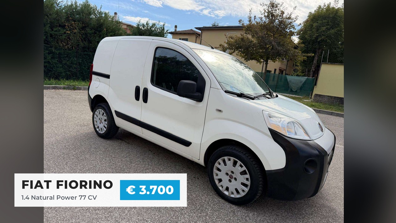 Video Fiat Fiorino 1.4 Natural Power - 12 MESI DI GARANZIA -