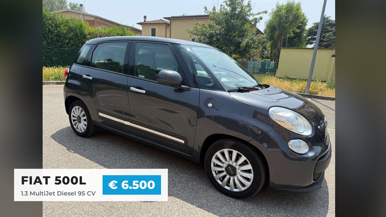 Video Fiat 500L 1.3 MJT - NEOPATENTATI - 12 MESI DI GARANZIA -